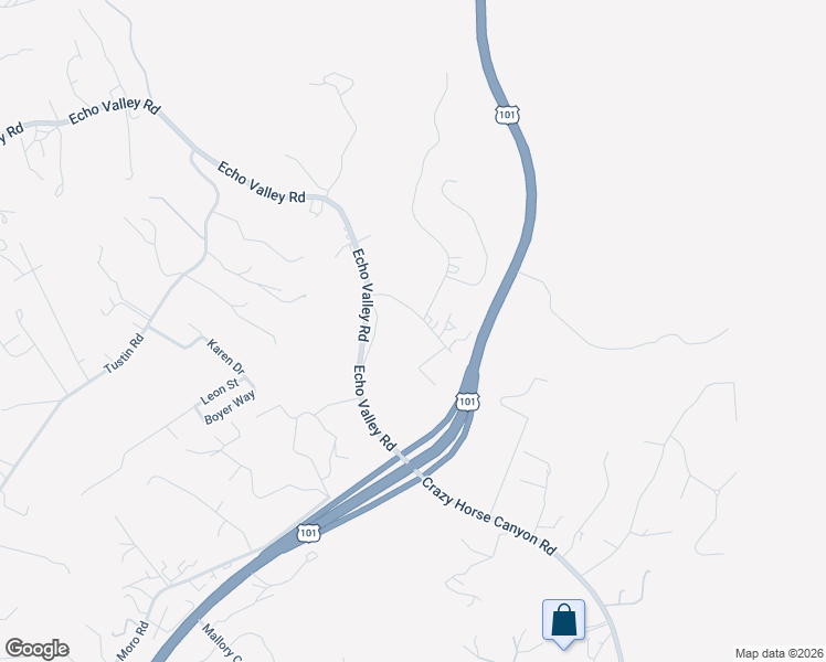 map of restaurants, bars, coffee shops, grocery stores, and more near 6218 Echo Valley Court in Prunedale