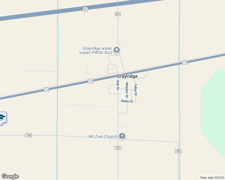 map of restaurants, bars, coffee shops, grocery stores, and more near in Grayridge