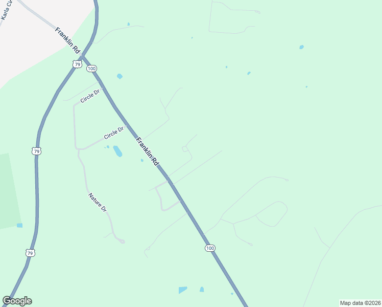 map of restaurants, bars, coffee shops, grocery stores, and more near 161-173 John Wilson Road in Russellville
