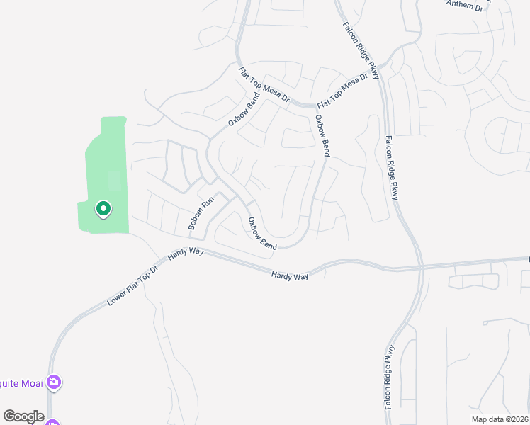 map of restaurants, bars, coffee shops, grocery stores, and more near 768 Bridle Path Lane in Mesquite