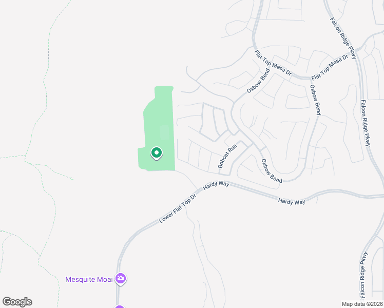 map of restaurants, bars, coffee shops, grocery stores, and more near 864 Wranglers Ridge in Mesquite