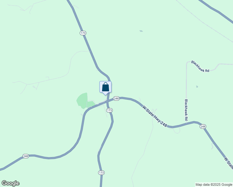 map of restaurants, bars, coffee shops, grocery stores, and more near 2256-2346 State Highway 173 in Galena