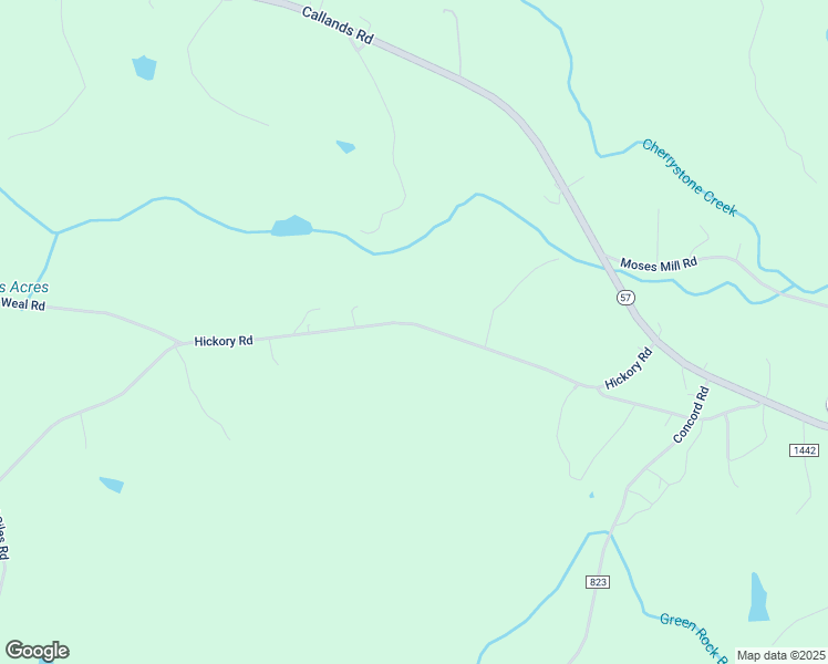 map of restaurants, bars, coffee shops, grocery stores, and more near 713 Hickory Road in Chatham