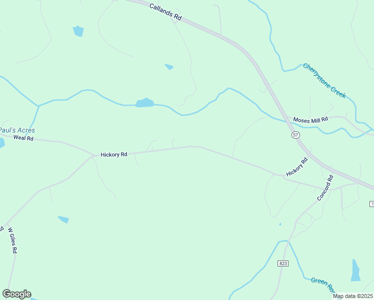 map of restaurants, bars, coffee shops, grocery stores, and more near 777 Hickory Road in Chatham
