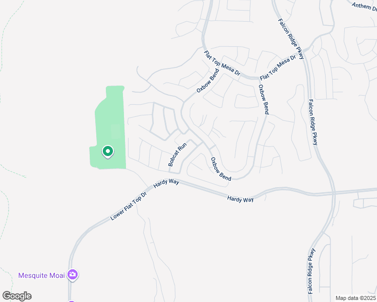 map of restaurants, bars, coffee shops, grocery stores, and more near 857 Frontier Pass Trail in Mesquite
