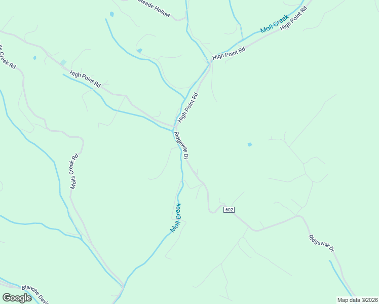 map of restaurants, bars, coffee shops, grocery stores, and more near 1566 Ridgeway Drive in Castlewood