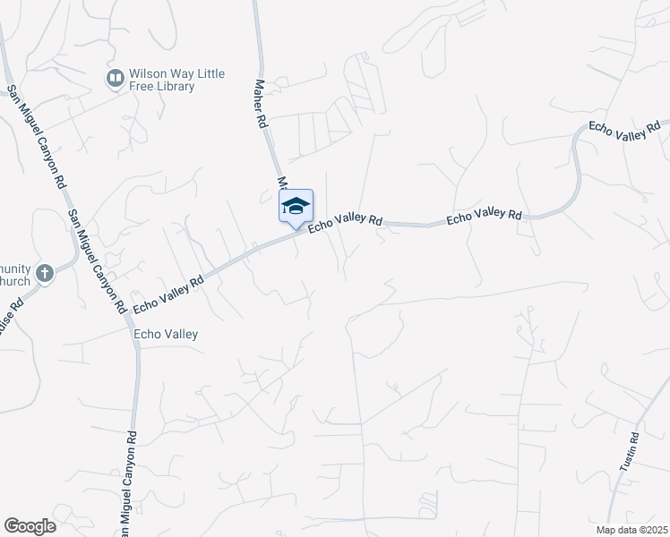 map of restaurants, bars, coffee shops, grocery stores, and more near 166 Echo Valley Road in Salinas