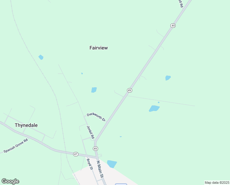 map of restaurants, bars, coffee shops, grocery stores, and more near 198 Sally Place in Chase City