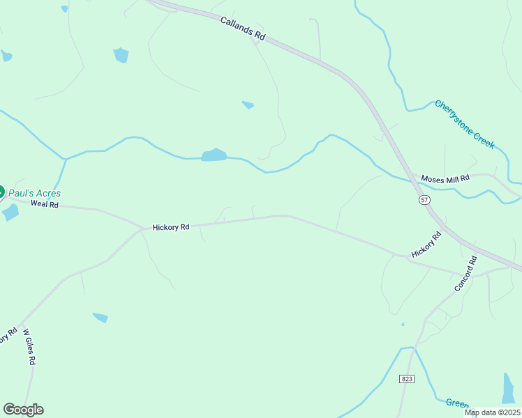 map of restaurants, bars, coffee shops, grocery stores, and more near 792 Hickory Road in Chatham
