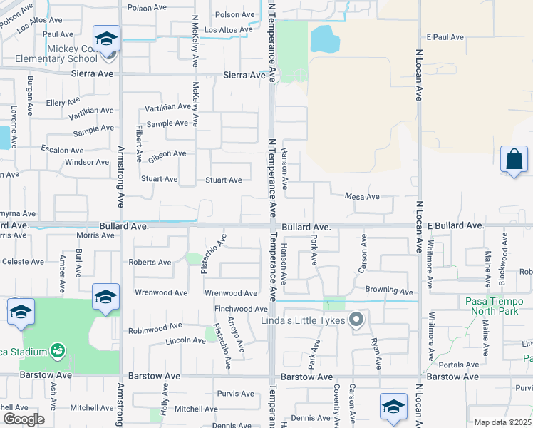map of restaurants, bars, coffee shops, grocery stores, and more near in Clovis