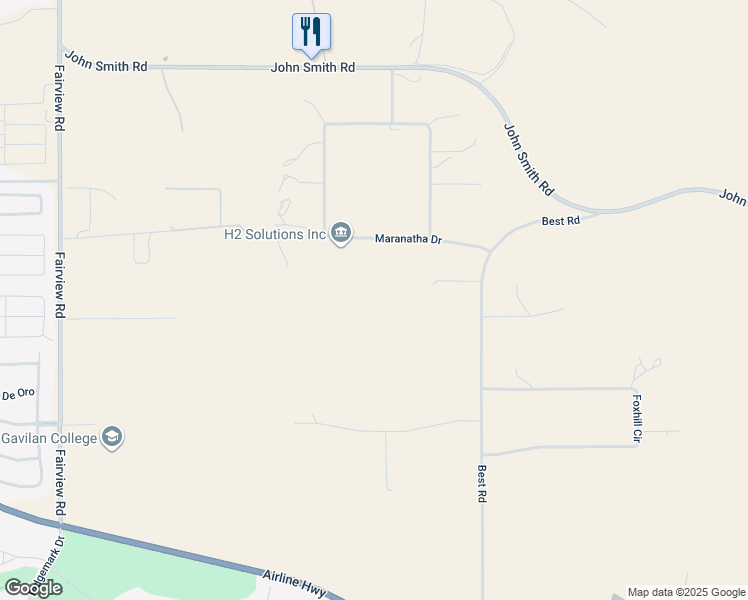 map of restaurants, bars, coffee shops, grocery stores, and more near 1080 Best Road in Hollister