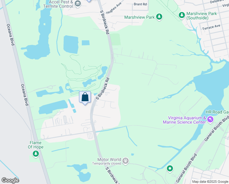 map of restaurants, bars, coffee shops, grocery stores, and more near 1017 Stratem Court in Virginia Beach