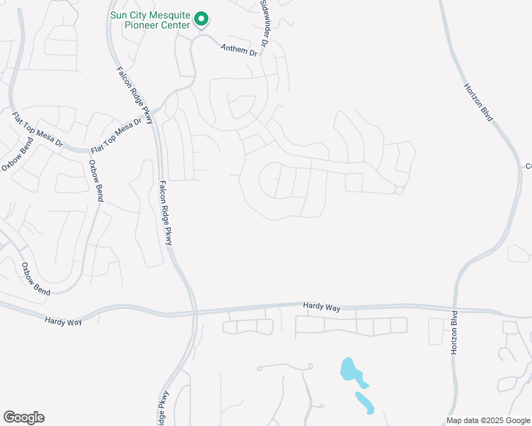 map of restaurants, bars, coffee shops, grocery stores, and more near 881 Falcon Ridge Parkway in Mesquite