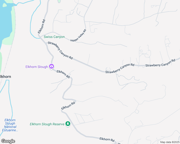 map of restaurants, bars, coffee shops, grocery stores, and more near 130 Strawberry Road in Prunedale