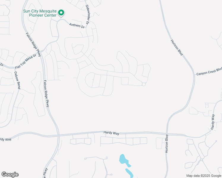 map of restaurants, bars, coffee shops, grocery stores, and more near 1033 Challenger Bluff in Mesquite