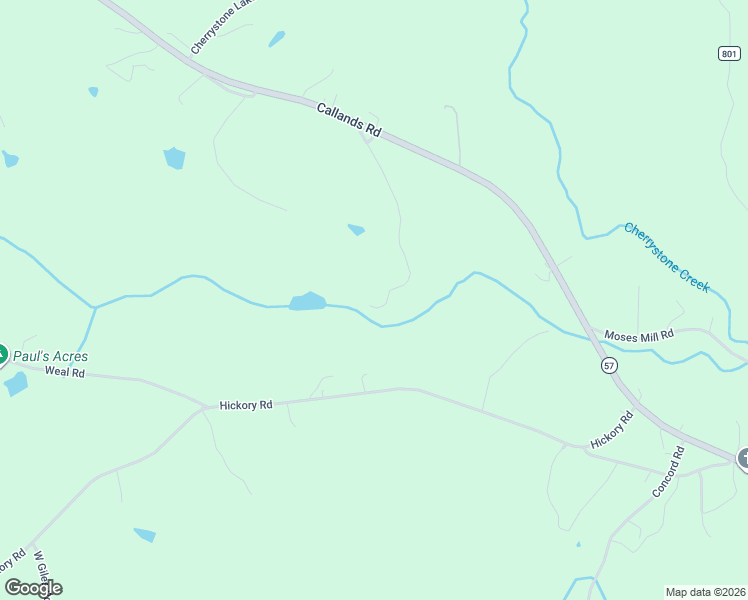 map of restaurants, bars, coffee shops, grocery stores, and more near 2137 Callands Road in Chatham