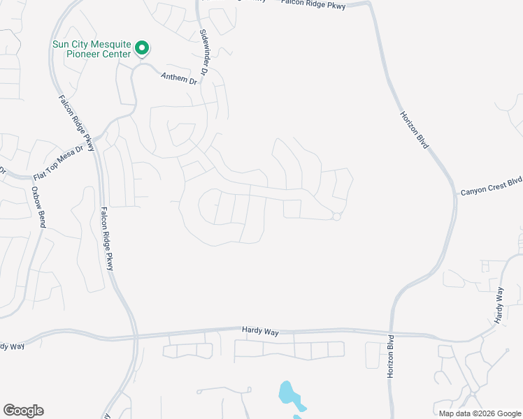 map of restaurants, bars, coffee shops, grocery stores, and more near 1069 Challenger Bluff in Mesquite