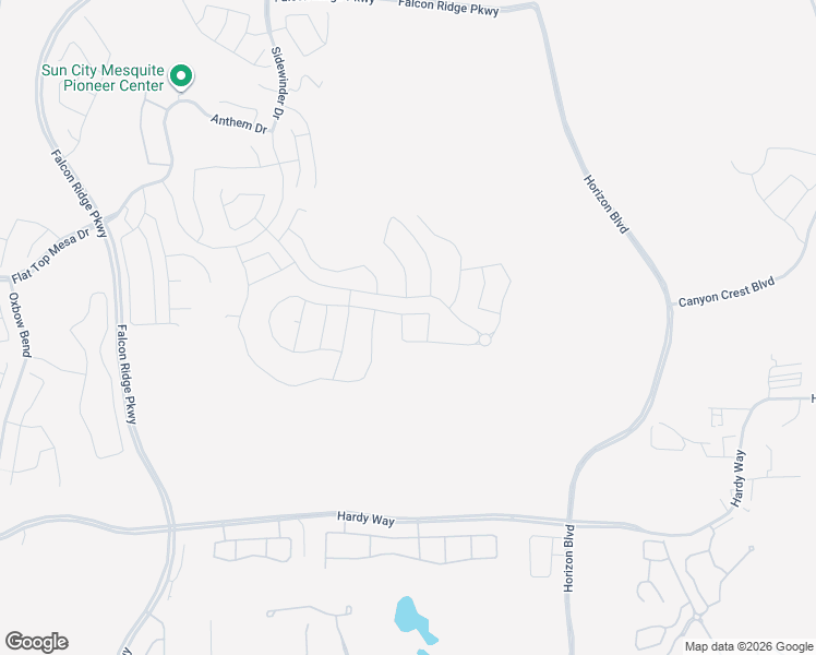 map of restaurants, bars, coffee shops, grocery stores, and more near 1070 Crestline Heights in Mesquite