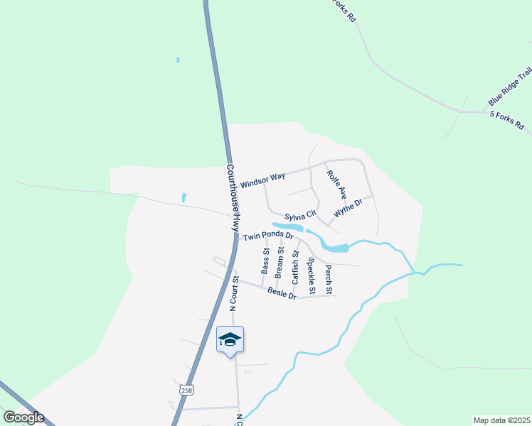 map of restaurants, bars, coffee shops, grocery stores, and more near 10424 Sylvia Circle in Windsor
