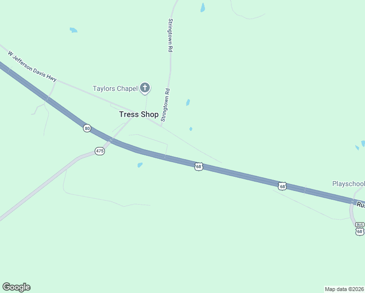 map of restaurants, bars, coffee shops, grocery stores, and more near 3703 West Jefferson Davis Highway in Elkton