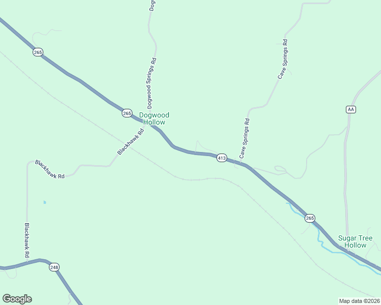 map of restaurants, bars, coffee shops, grocery stores, and more near 33356 Missouri 413 in Galena