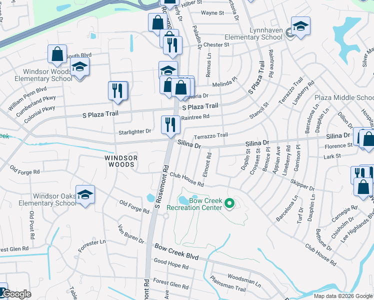 map of restaurants, bars, coffee shops, grocery stores, and more near 416 Hannibal Street in Virginia Beach