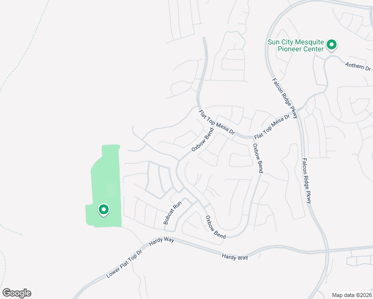 map of restaurants, bars, coffee shops, grocery stores, and more near 1080 North Fork Trail in Mesquite