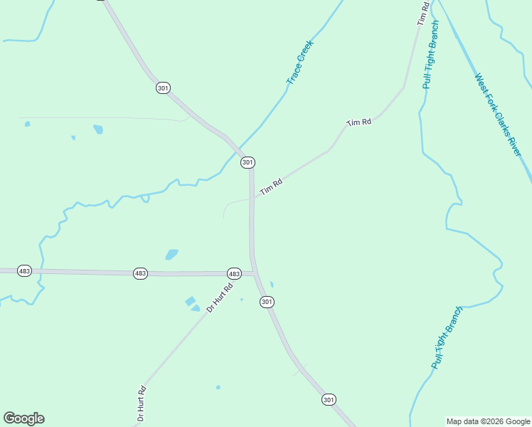 map of restaurants, bars, coffee shops, grocery stores, and more near 3200-3376 Highway 301 in Hickory