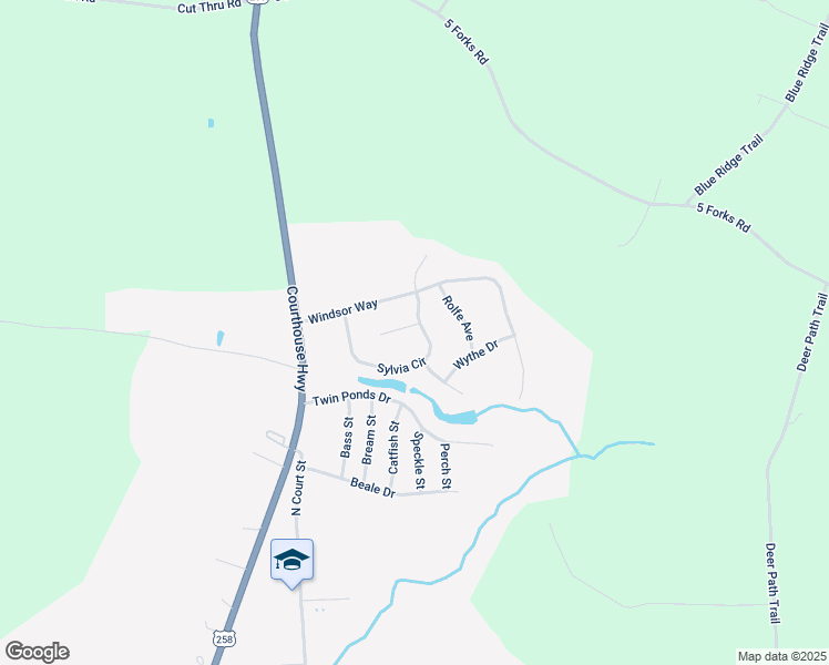 map of restaurants, bars, coffee shops, grocery stores, and more near 10481 Sylvia Circle in Windsor