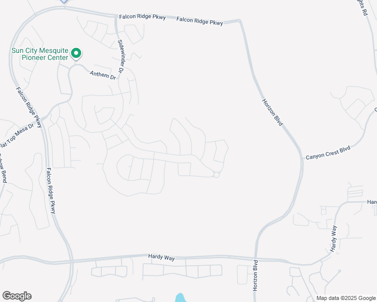 map of restaurants, bars, coffee shops, grocery stores, and more near 1117 Calico Ridge in Mesquite