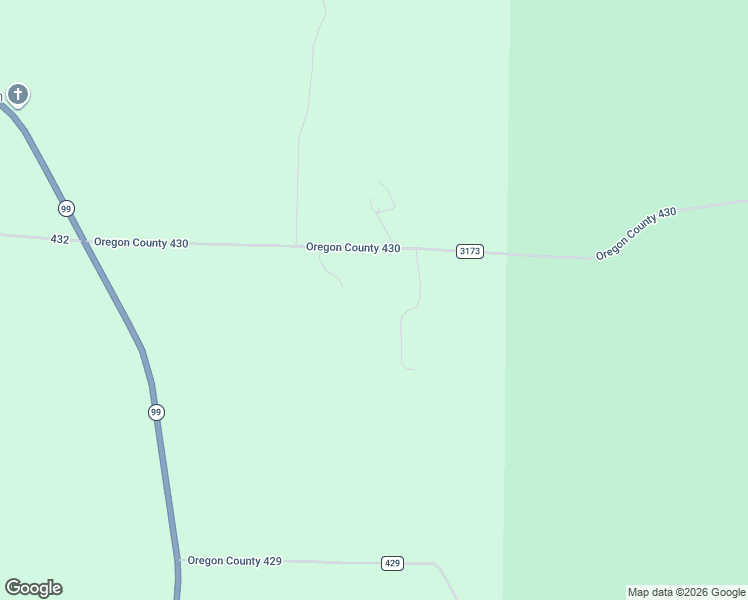 map of restaurants, bars, coffee shops, grocery stores, and more near 656 County Road 430 in Birch Tree