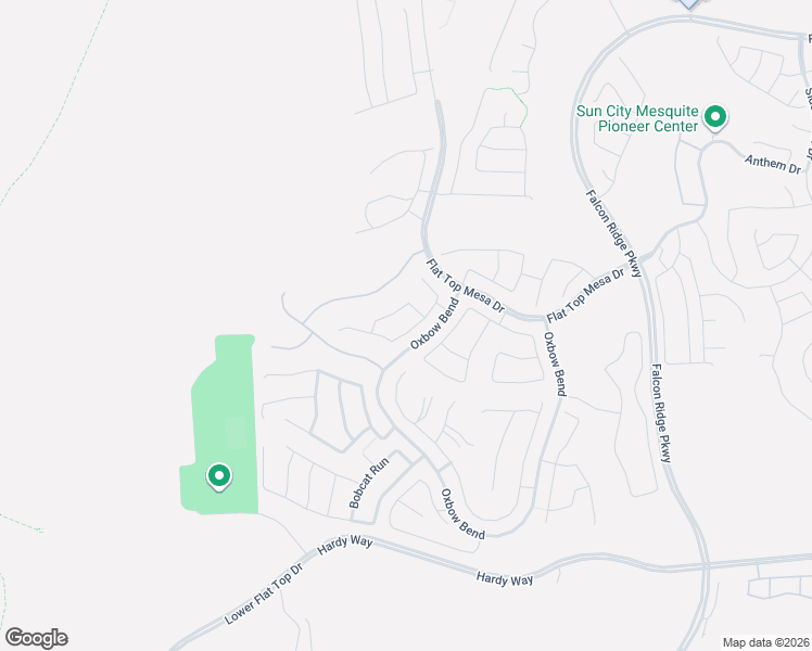 map of restaurants, bars, coffee shops, grocery stores, and more near 1109 North Fork Trail in Mesquite