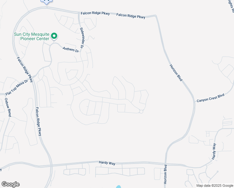 map of restaurants, bars, coffee shops, grocery stores, and more near 1123 Marble Peak Heights in Mesquite
