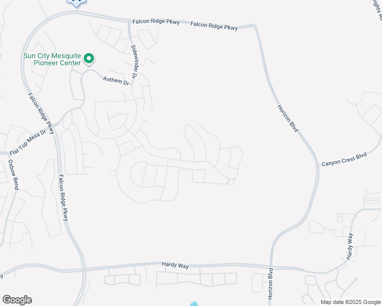 map of restaurants, bars, coffee shops, grocery stores, and more near 1123 Marble Peak Heights in Mesquite
