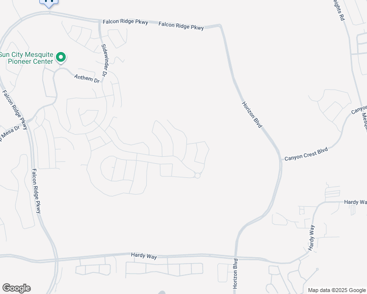 map of restaurants, bars, coffee shops, grocery stores, and more near 1131 Dreamcatcher Bluff in Mesquite