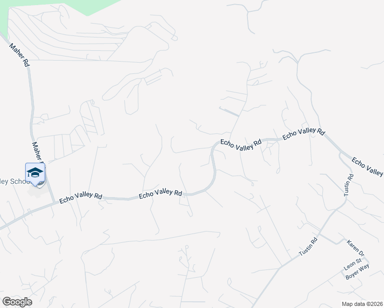 map of restaurants, bars, coffee shops, grocery stores, and more near 425 Echo Valley Road in Salinas