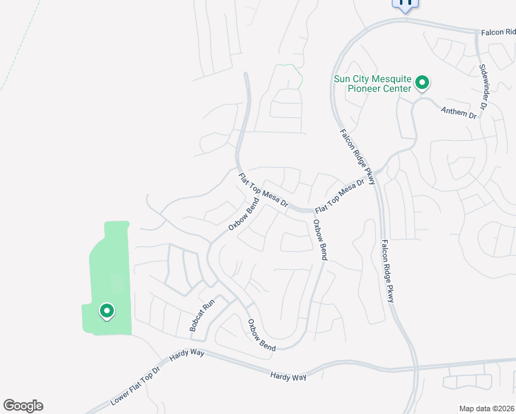 map of restaurants, bars, coffee shops, grocery stores, and more near 1127 Grotto Trail in Mesquite