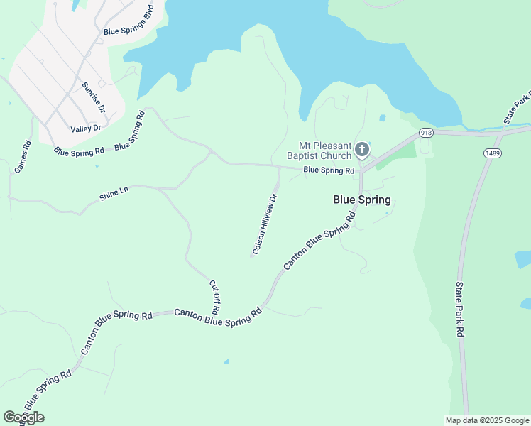 map of restaurants, bars, coffee shops, grocery stores, and more near Colson Hillview Drive in Trigg County