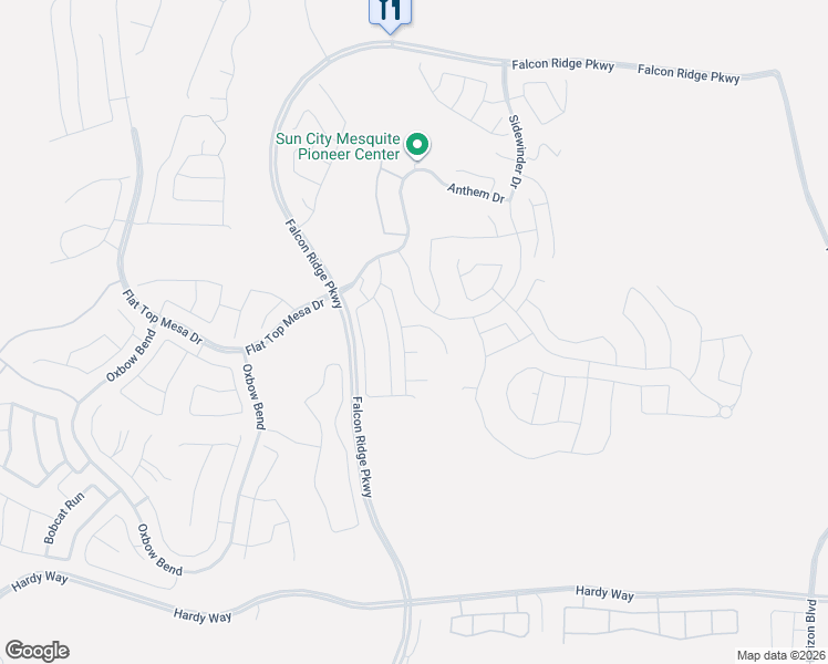 map of restaurants, bars, coffee shops, grocery stores, and more near 1200 Clouds Rest Point in Mesquite
