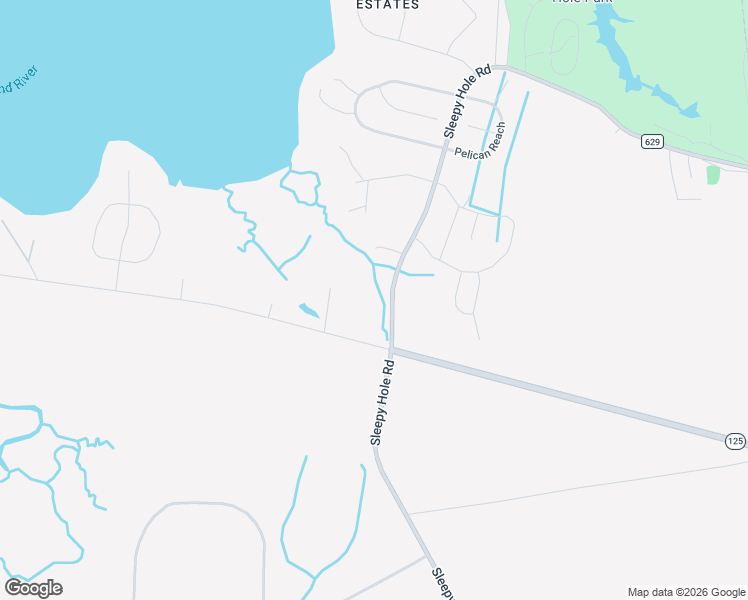 map of restaurants, bars, coffee shops, grocery stores, and more near 2264 Kings Highway in Suffolk