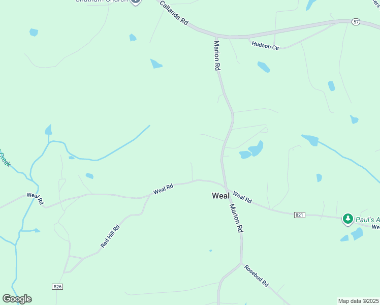 map of restaurants, bars, coffee shops, grocery stores, and more near 1400 Weal Road in Chatham