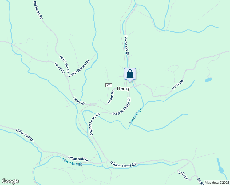 map of restaurants, bars, coffee shops, grocery stores, and more near 8108 Henry Road in Henry