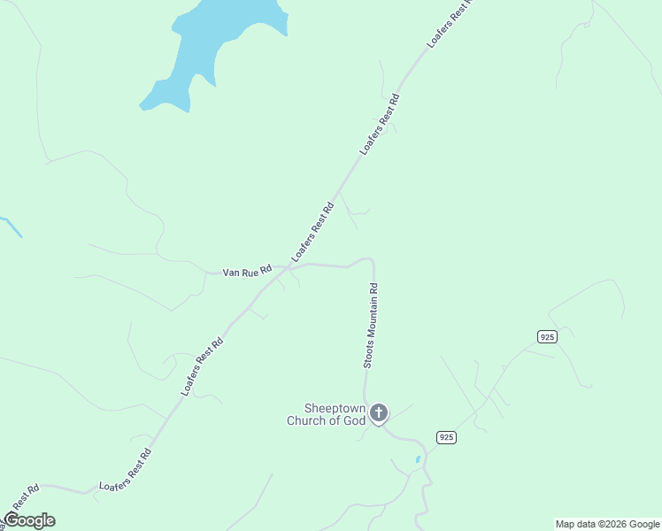 map of restaurants, bars, coffee shops, grocery stores, and more near Stoots Mountain Road in Woodlawn