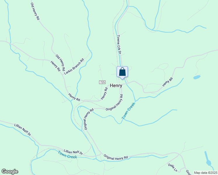map of restaurants, bars, coffee shops, grocery stores, and more near 8108 Henry Road in Henry