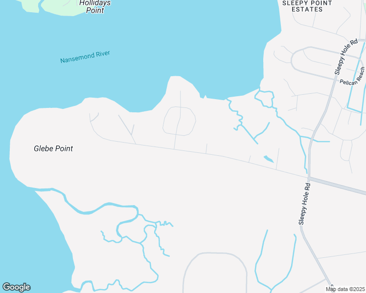 map of restaurants, bars, coffee shops, grocery stores, and more near 4212 Rivercliff Crescent East in Suffolk