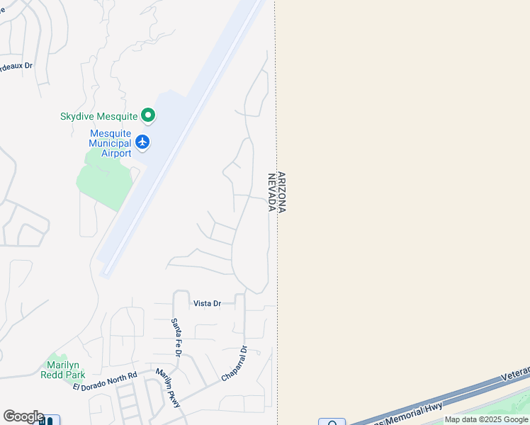 map of restaurants, bars, coffee shops, grocery stores, and more near 1187 Mohave Drive in Mesquite