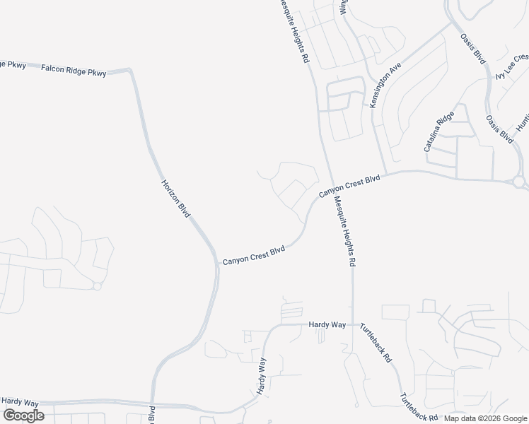 map of restaurants, bars, coffee shops, grocery stores, and more near 700 Sunset Skyline Ridge in Mesquite