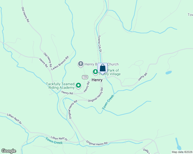map of restaurants, bars, coffee shops, grocery stores, and more near in Henry