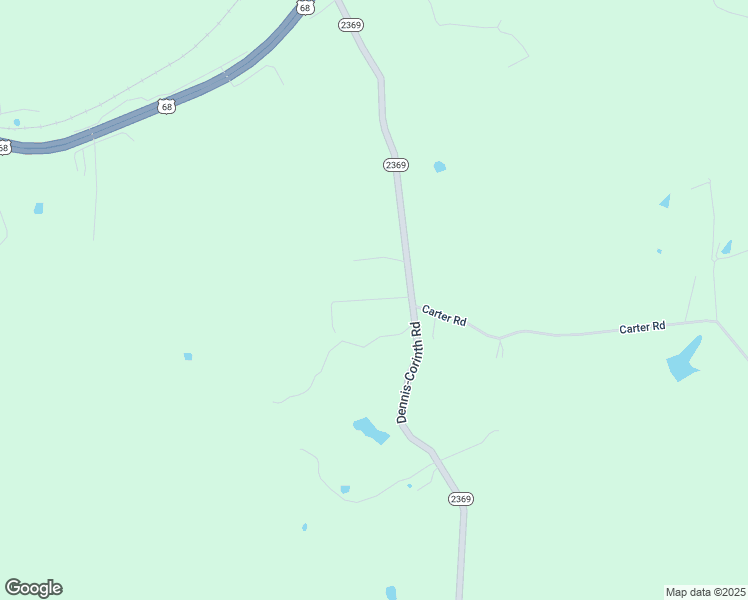 map of restaurants, bars, coffee shops, grocery stores, and more near Rooster Lane in Logan County