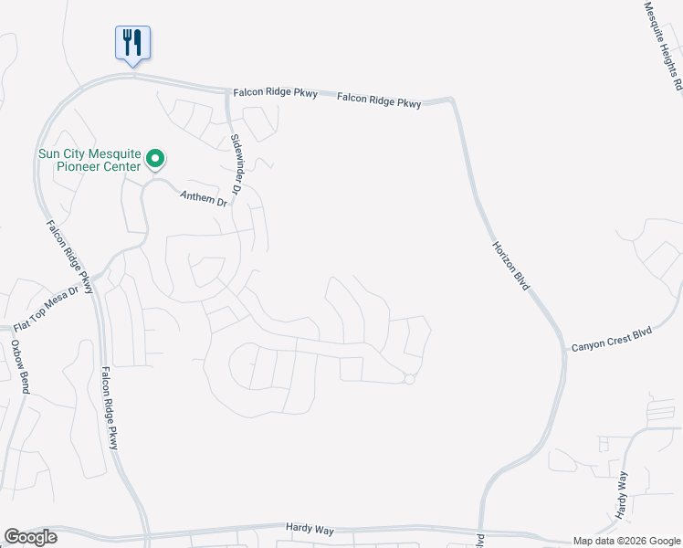 map of restaurants, bars, coffee shops, grocery stores, and more near in Mesquite